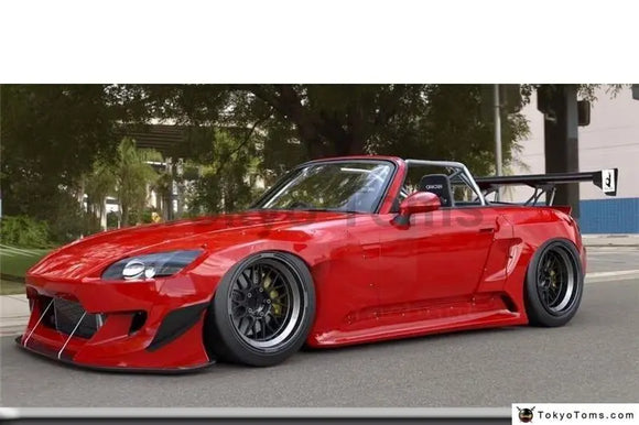 FRP Fiber Glass Bodykits Fit For 2000-2009 S2000 AP1 AP2 PD Rocket bunni Style Wide Body Kit Shipped Dubai Airport