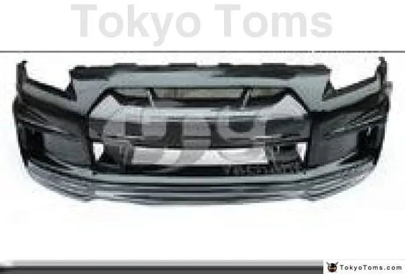 FRP Fiber Glass WA Style Front Bumper without Foglight Portion Carbon Fiber Fit For 2008-2013 Nissn R35 GTR