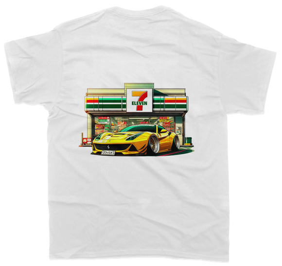 Ferrari 7Eleven T-Shirt - Unisex - Car Enthusiast - Drifting Drag JDM