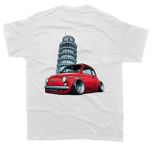 Fiat 500 Vintage T-Shirt - Unisex - Car Enthusiast