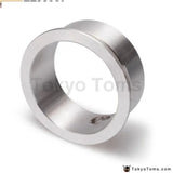 Flange 3" V-Band Flange With Integrated O2 Bung Port, Stainless Steel ,Wideband Port - Tokyo Tom's