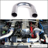 2Pcs/Unit 57Mm 2.25" 180 Degree Aluminum Turbo Intercooler Pipe Tube Piping L:450 Mm For Audi Tt/S3/For - Tokyo Tom's