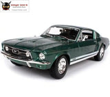 Ford Mustang GTA Fastback Muscle Alloy Car model Diecast 1:18 1967 Model Car