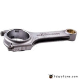 Forged 4340 Conrods Connecting Rod Rods for Fiat 500 Old Model 120mm + ARP Bolts TUV Balanced Shot Peen Cranks Floating H-Beam