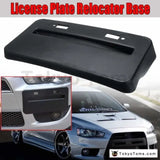 Front Bumper License Plate Frame Re-locator Base Mitsubishi Lancer GTS EVO X 2008-2018