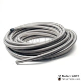 An12 30M Stainless Steel Braided Racing Oil Cooler/Fuel Pump/Fuel Regulater Hose Fuel Oil Line - Tokyo Tom's