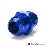 10PCS/LOT Blue AN8-AN8 Male Blued Anodized Aluminum Union Adapter Fittings For All Oil coole / Fuel Tank AN8-AN8