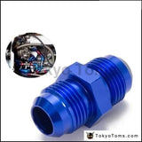 10PCS/LOT Blue AN8-AN8 Male Blued Anodized Aluminum Union Adapter Fittings For All Oil coole / Fuel Tank AN8-AN8