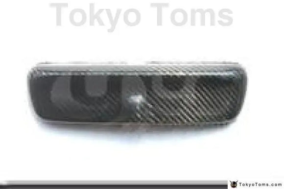 Full Carbon Fiber NI Style Room Rear View Roof Mirror Cover Fit For 1995-2002 Skyline R33 GTR R34 GTT GTR