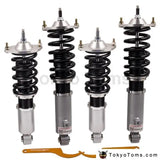 Fully Adjsutable Coilover Kit for Mazda Miata MX5 MX-5 1990-1998  Shock absorber  Coil Spring Silver