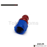 6AN AN6 6-AN STRAIGHT SWIVEL OIL/FUEL/GAS LINE HOSE END PUSH-ON MALE FITTING AN6-0B - Tokyo Tom's