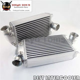 2Pcs Aluminum Twin Intercooler Kit For 01-09 Porsche 996 997 Tt Turbo / GT2