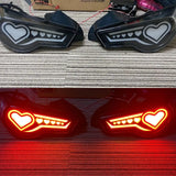 GT86 FRS BRZ - Custom Dancing Heart Tail Lights - Includes Donor Lights