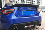 GT86 FT86 BRZ Carbon Fiber Rear Diffuse Boot lip Rear Spoiler