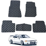 R32 SKYLINE GTST / GTR CHECKER FLOOR MATS