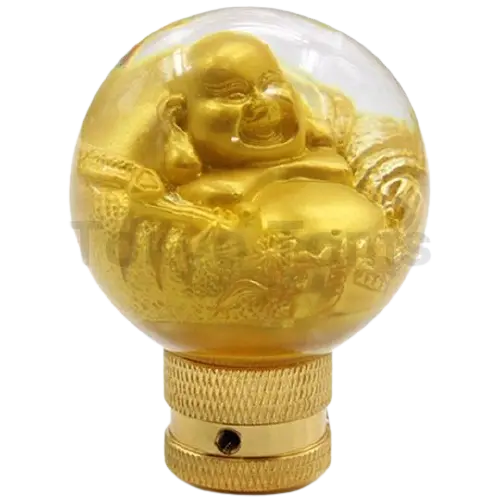 Gold Buddha Gear Shift Knob Universal