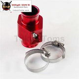 28mm 1.11" Water Temp Temperature Gauge Radiator Sensor Adaptor Attachment Aluminum Red / Blue / Siver / Gold