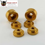 Drifting Race Solid Differential Mount Bushings S14 S15 95-98 Skyline R33 R34 Black / Gold