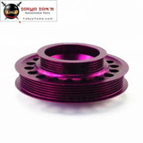 High Performance Racing Light-Weight Aluminum Crankshaft Pulley Fits For 93-01 Honda Prelude H22 Vtec Red/Purple/Gray