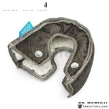 Carbon Fiber Turbo Blanket Heat Shield Cover High Performance For T3 / Gt37 Gt30 - Tokyo Tom's