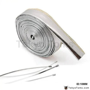 Heat Shield Sleeve Insulated Wire Hose Cover Wrap Loom Tube 10Mm*10Meter Car Styling For BMW F20 1 Series - Tokyo Tom's