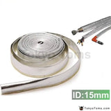 Heat Shield Sleeve Insulated Wire Hose Cover Wrap Loom Tube 15Mm*10Meter For VW Passat B5 - Tokyo Tom's