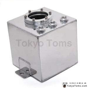 High Performance 2L Sliver Billet Aluminum Fuel Surge Tank An6 - Tokyo Tom's