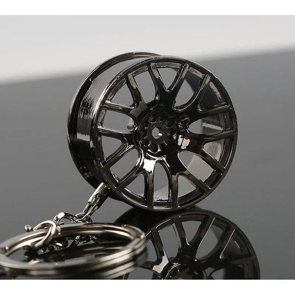 Homura 2x7 Rims Wheel Keychain - Tokyo Tom's