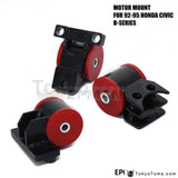 Honda Civic B Series Del Sol EG ENGINE Motor Mounts B16 B18 LIFETIME WARRANTY B18C EG EP06MM92HD3B - Tokyo Tom's