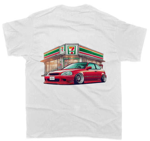 Honda Civic EK9 7Eleven T-Shirt - Unisex - Car Enthusiast