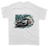 Honda Civic Type R Comic T-Shirt - Unisex - Car Enthusiast - Drifting Drag JDM