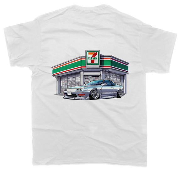 Honda Integra Type R 7Eleven T-Shirt - Unisex - Car Enthusiast - Drifting Drag JDM