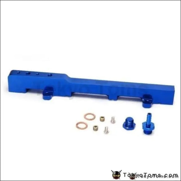 Honda K-Series K20 Dc5 Ep3 JDM Race Billet Aluminum High Flow Fuel Rail Assembly Blue - Tokyo Tom's