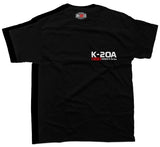 Honda K20A Engine - Unisex T-Shirt - Car Enthusiast - Drifting Drag JDM - Tokyo Tom's