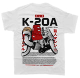 Honda K20A Engine - Unisex T-Shirt - Car Enthusiast - Drifting Drag JDM - Tokyo Tom's