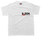 Honda K20A Engine - Unisex T-Shirt - Car Enthusiast - Drifting Drag JDM - Tokyo Tom's