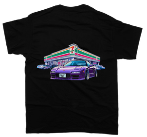 Honda NSX Purple 7Eleven T-Shirt - Unisex - Car Enthusiast - Drifting Drag JDM