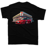 Honda NSX Red 7Eleven T-Shirt - Unisex - Car Enthusiast - Drifting Drag JDM