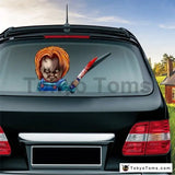 Horror Series Car Stickers Car Rear Windshield Decals Auto Decoration Waving Wiper Sticker