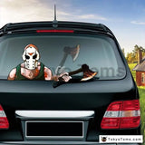 Horror Series Car Stickers Car Rear Windshield Decals Auto Decoration Waving Wiper Sticker