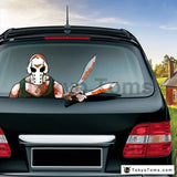 Horror Series Car Stickers Car Rear Windshield Decals Auto Decoration Waving Wiper Sticker