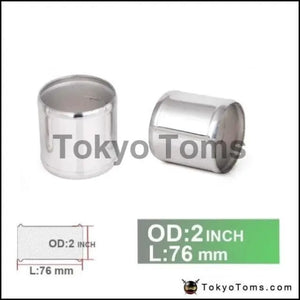 2" Od X 3" Long Aluminum Racing Intake/Turbo Intercooler Piping/Hose Joiner Pipe Car-Styling For VW Golf 4 - Tokyo Tom's