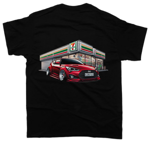 Hyundai Veloster - 7Eleven T-Shirt - Unisex - Car Enthusiast - Drifting Drag KDM