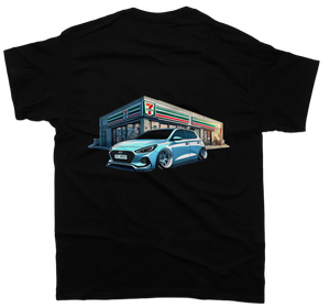 Hyundai i30N 7Eleven T-Shirt - Unisex - Car Enthusiast - Drifting Drag KDM