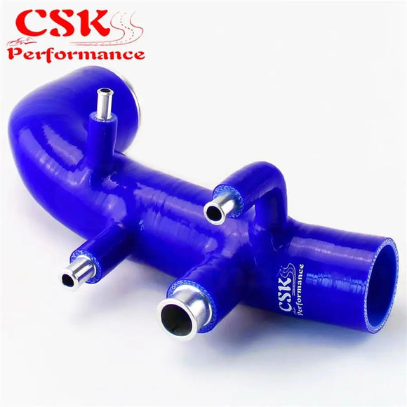 For Subaru Gc8 Ej20 WRZ STI Induction Turbo Intake/Inlet Pipe Blue Hose 98 99 00