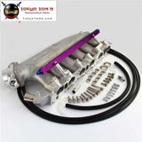 Intake Manifold +Fuel Rail &90-80mm Q45 Throttle Body Fits For Nissan Skyline R32 R33 Rb25 Rb25Det GTs-T - Tokyo Tom's