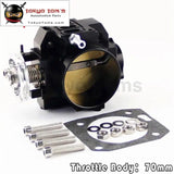 70mm Throttle Body For Honda K-Series/ K20 /Civic/ Ep3/ Type R/Integra Dc5 Black