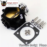 70mm Throttle Body For Honda K-Series/ K20 /Civic/ Ep3/ Type R/Integra Dc5 Black