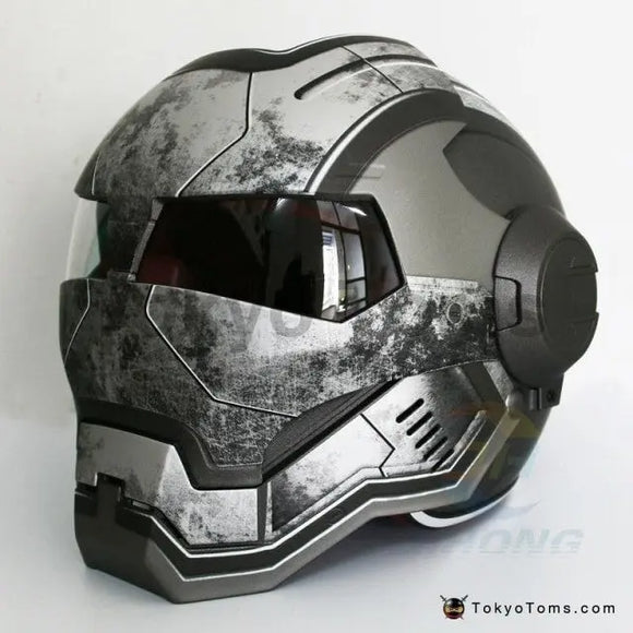 Iron Man Helmet Bright Gray - Tokyo Tom's