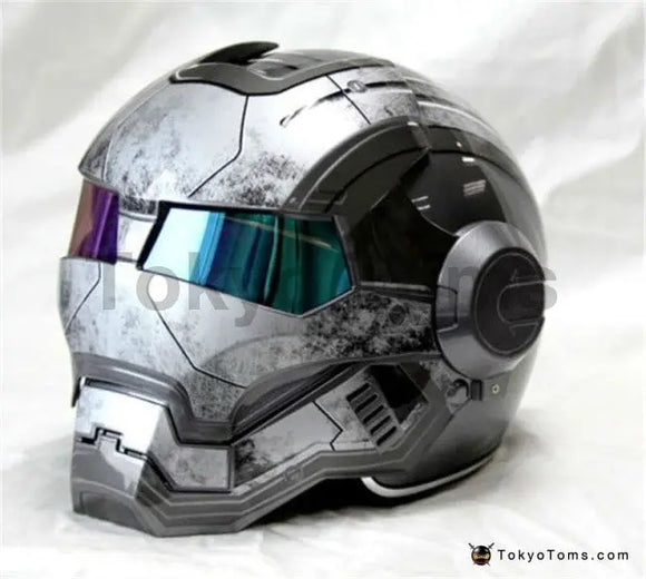 Iron Man Helmet Matte Gray - Tokyo Tom's